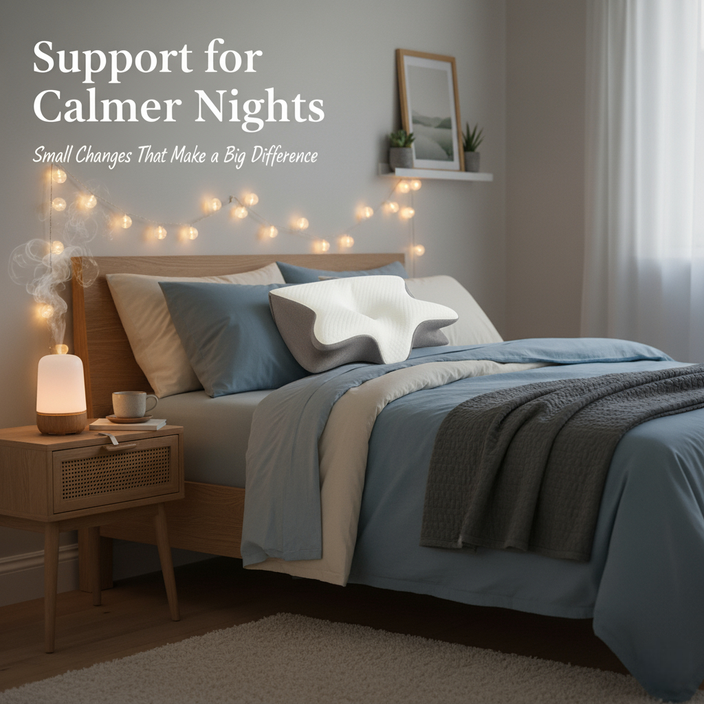 Support for Calmer Nights: Small Changes That Make a Big Difference